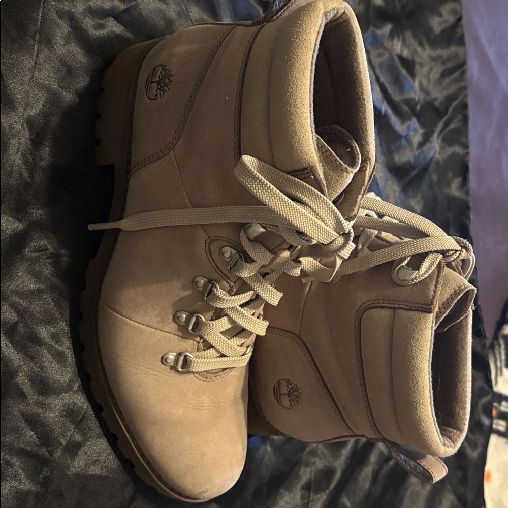 Timberland Light Tan Ellendale Boots for women